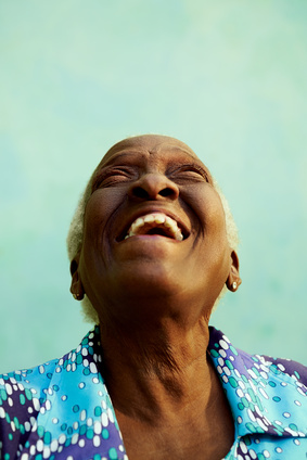 Laughing